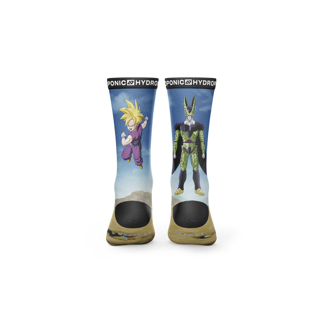 Șosete Dragon Ball Z Cell vs Gohan&nbsp; Dragon Ball Z x Hydroponic Official Collaboration - Sosete Festival