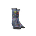 Șosete SpongeBob RUN Grey  Șosete Unisex Premium cu Imprimeu Oficial SpongeBob SquarePants - Sosete Festival