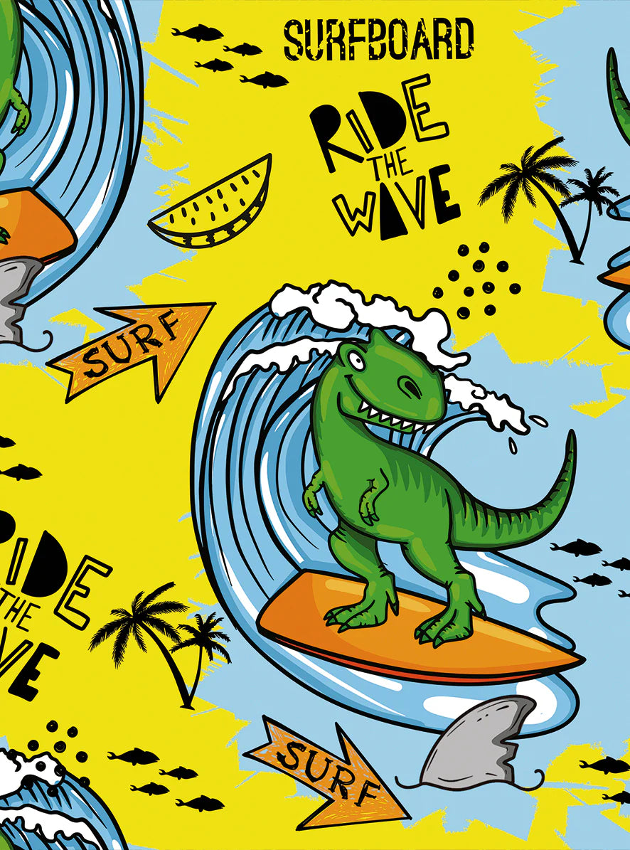 Șosete lungi damă HYD Fashion Festival Dino | Imprimeu Dinozaur 20 DEN - Sosete Festival