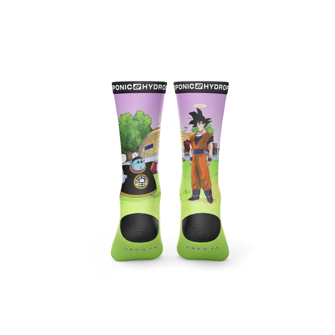 Șosete DRAGON BALL Z Super Saiyan&nbsp; Șosete unisex premium Hydroponic Official Collaboration - Sosete Festival