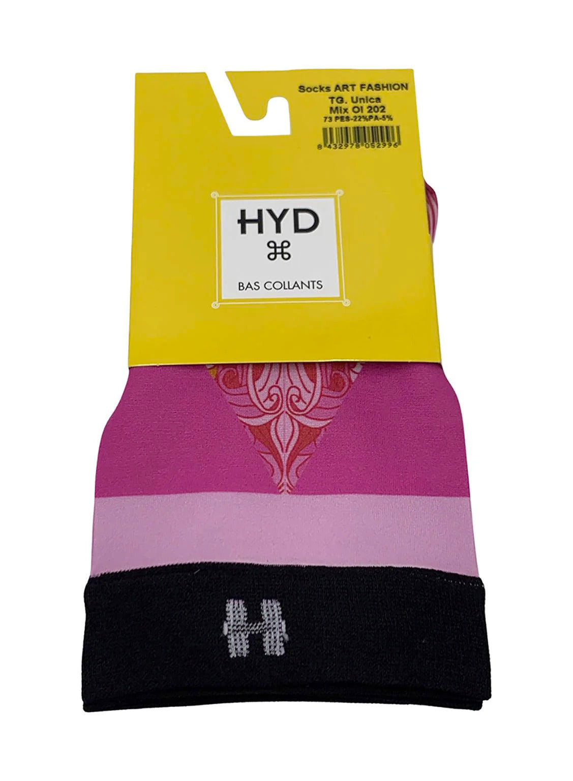 Șosete lungi damă HYD Art Fashion – Design artistic imprimat prin sublimare, 20 DEN - Sosete Festival