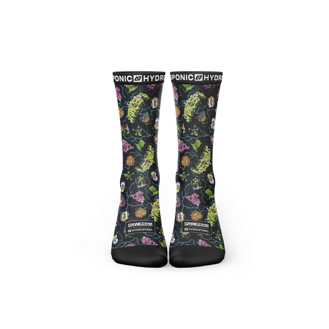 Șosete SpongeBob HALLOWEEN Black  Șosete Unisex Premium cu Design Oficial SpongeBob SquarePants - Sosete Festival
