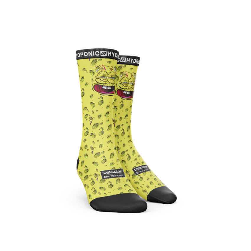 Șosete SpongeBob BOB Face  Șosete Unisex Premium cu Imprimeu Oficial SpongeBob SquarePants - Sosete Festival