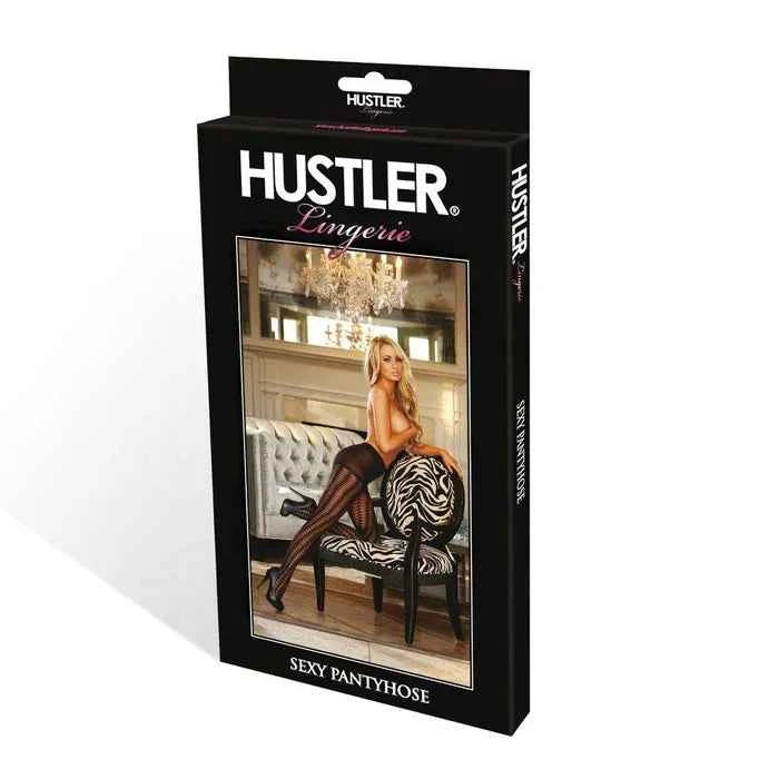 Ciorapi Damă Hustler  Hold-Up cu Model Geometric | Sosete Festival