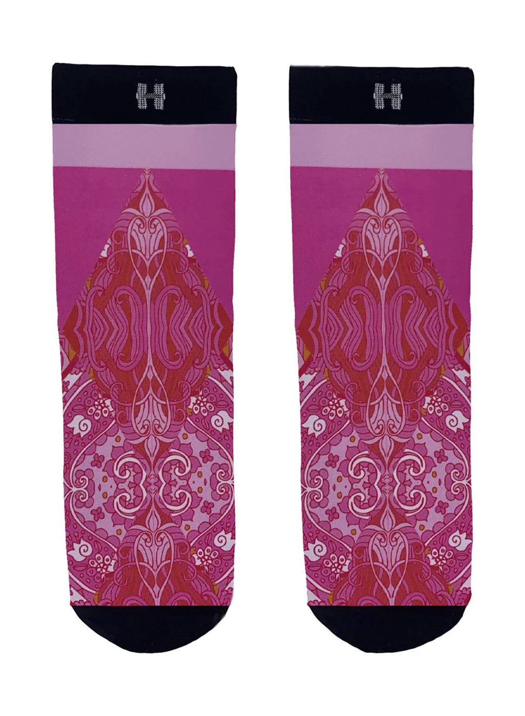 Șosete lungi damă HYD Art Fashion – Design artistic imprimat prin sublimare, 20 DEN - Sosete Festival