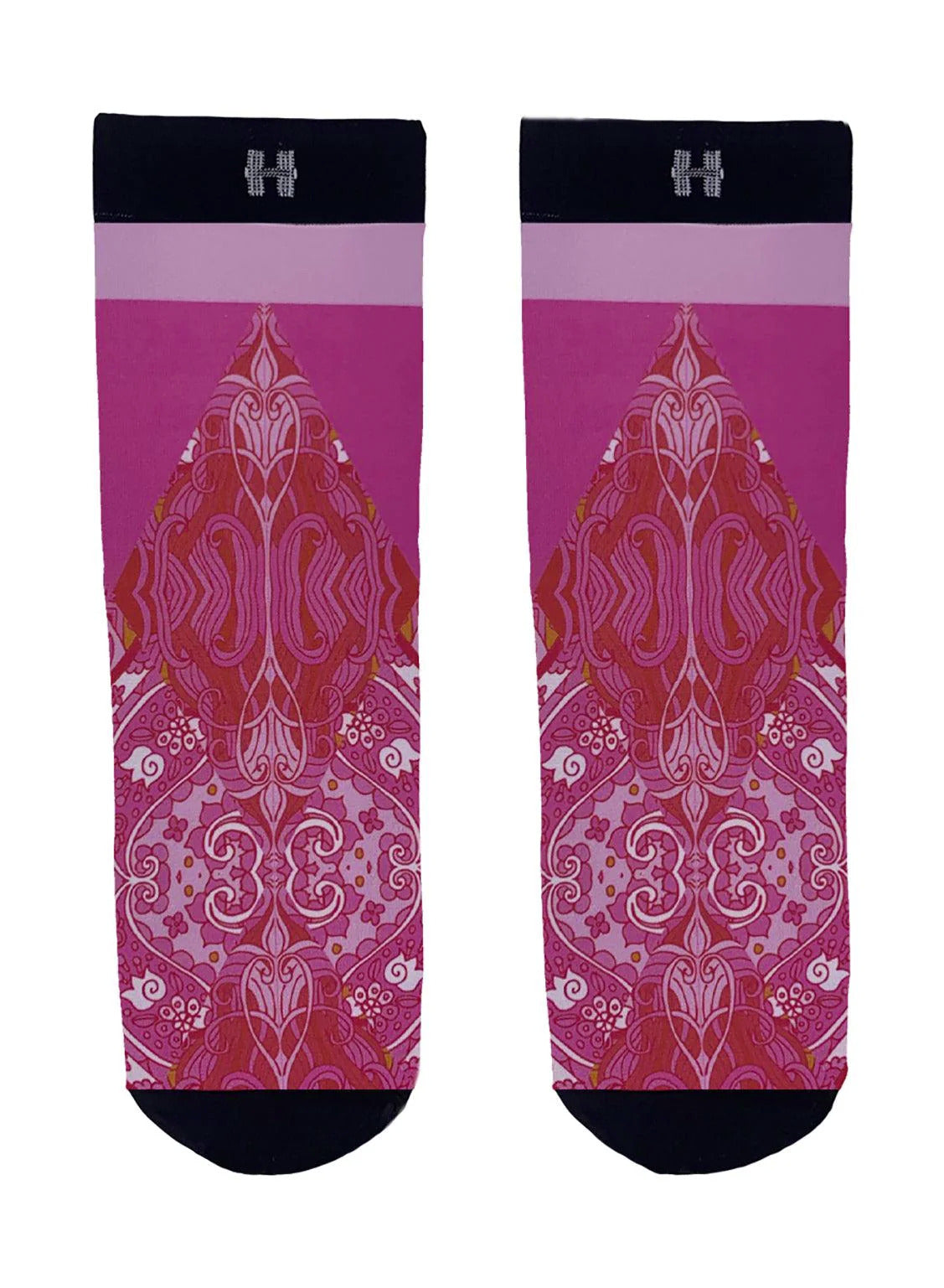 Șosete lungi damă HYD Art Fashion – Design artistic imprimat prin sublimare, 20 DEN - Sosete Festival