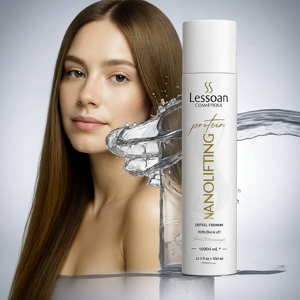 Nanoplastia pentru par Tratament pentru par 1000 ml. Lessoan Cosmetics