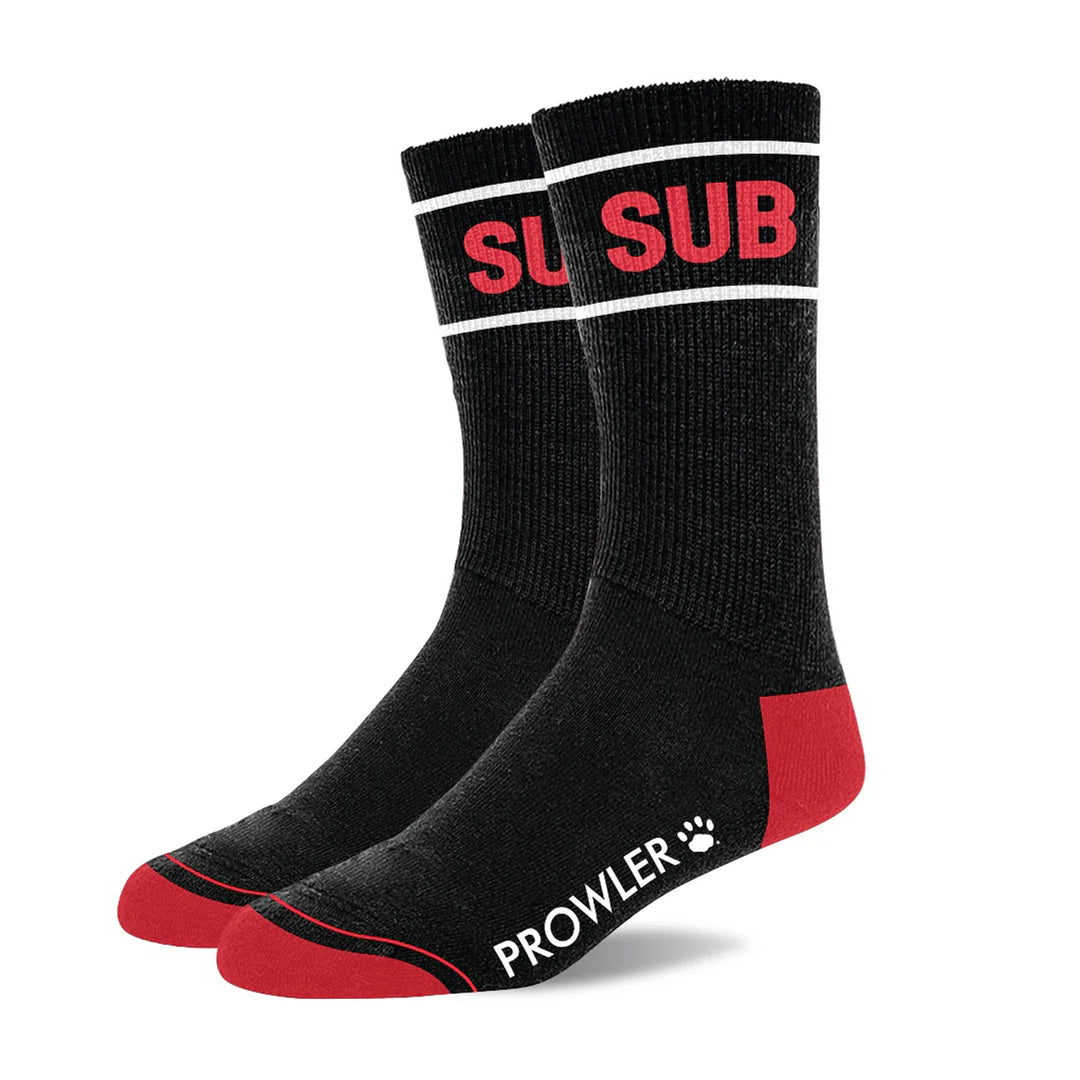 Șosete Prowler RED Sub Negru/Roșu – Șosete din bumbac cu design modern și confort de lungă durată - Sosete Festival