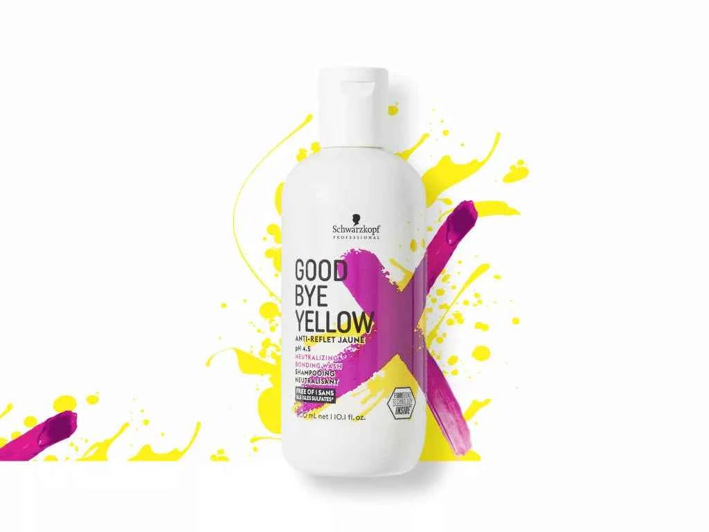 Șampon Neutralizator Good Bye Yellow 1000 ml  Schwarzkopf Professional