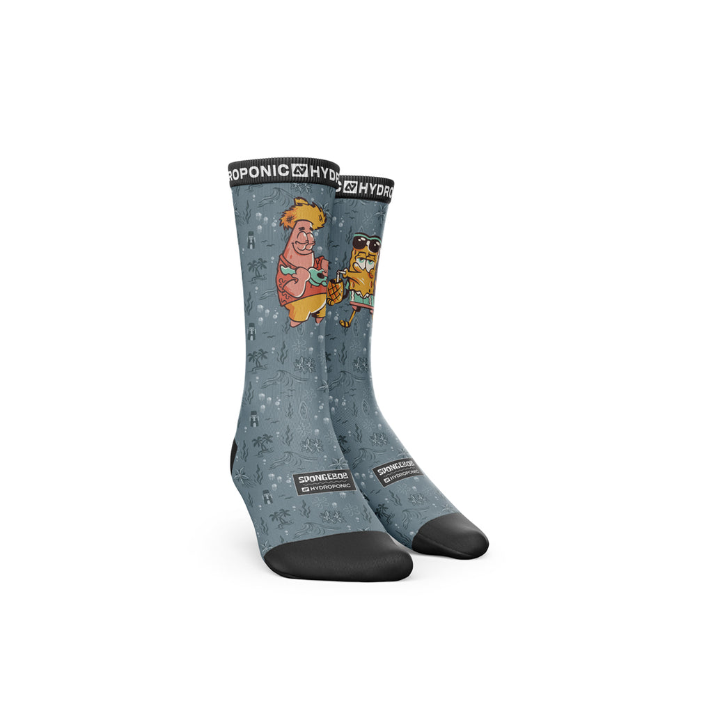 Șosete SpongeBob DUO Teal Șosete Unisex Premium cu Imprimeu Oficial SpongeBob SquarePants - Sosete Festival