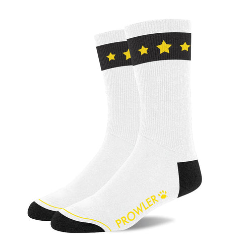 Șosete albe din bumbac Prowler Gold Star – Confort premium și design original - Sosete Festival