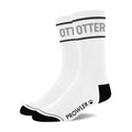Șosete Prowler RED Otter Alb/Gri – Șosete din bumbac premium pentru confort și stil - Sosete Festival