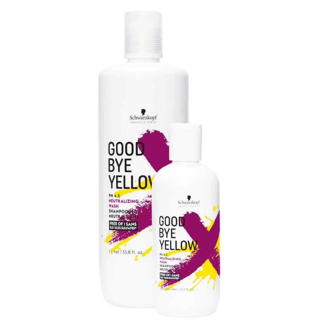 Șampon Neutralizator Good Bye Yellow 1000 ml  Schwarzkopf Professional